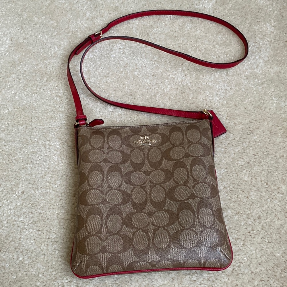 Coach file bag